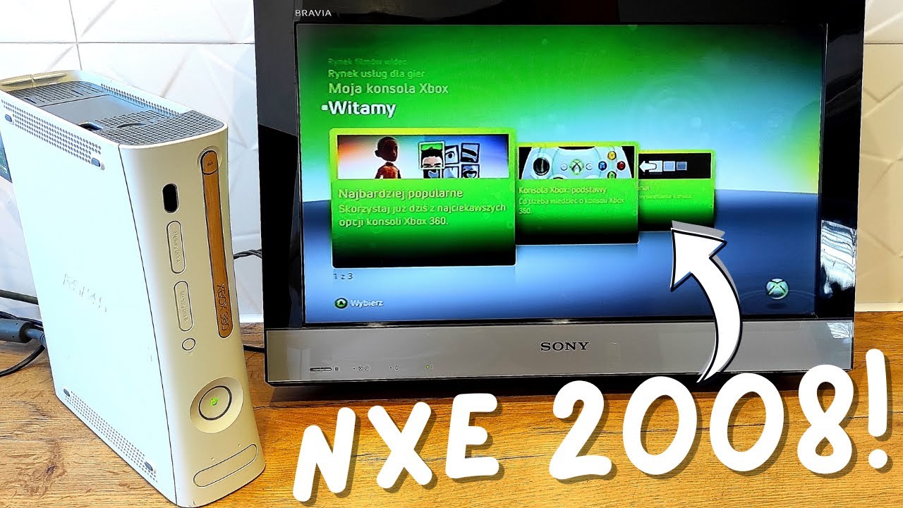Stary Xbox 360 z 2006 roku i ciekawe znalezisko