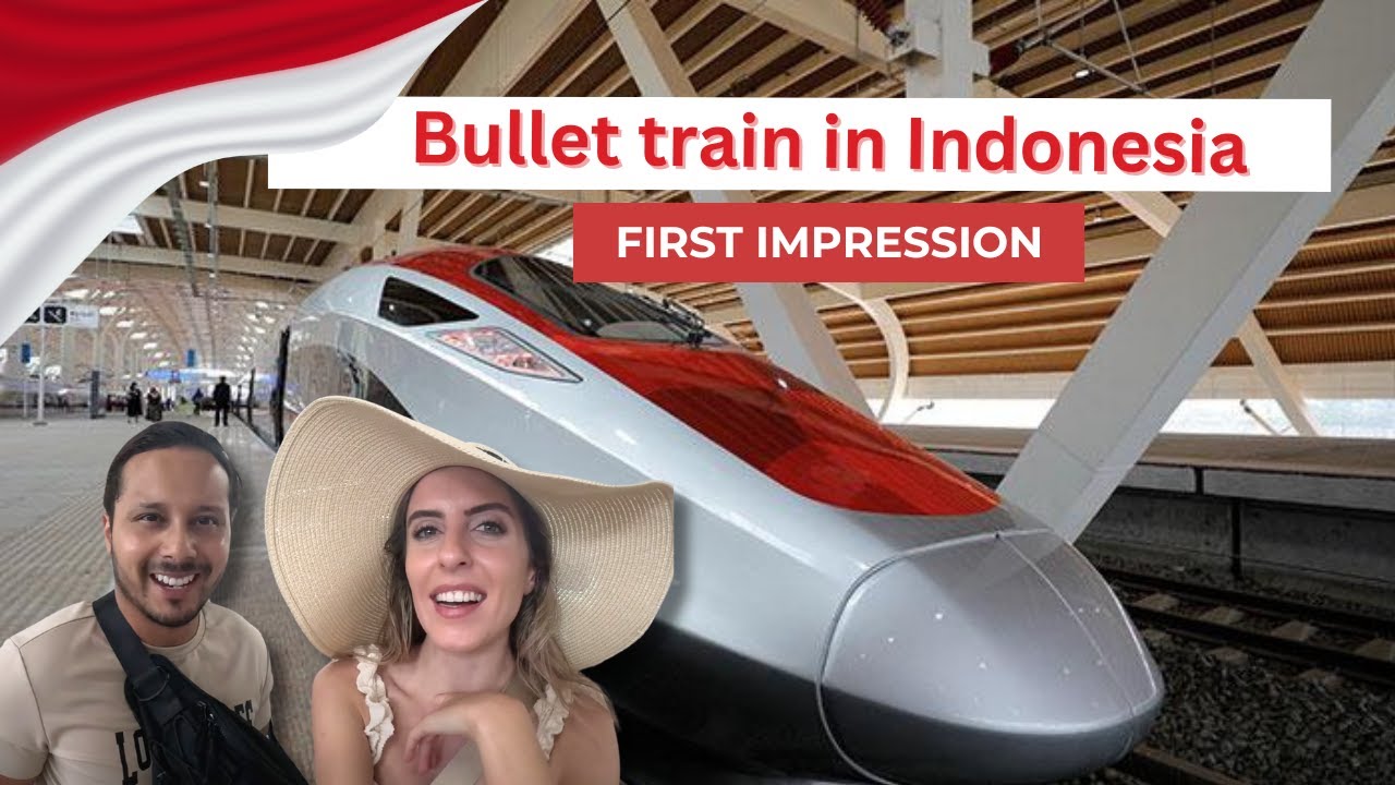 Bullet Train - Is it worth it? 🇮🇩 Trying Whoosh train for the first time (To Bandung) Indonesia