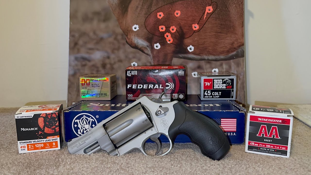 Smith & Wesson Governor Review (accuracy, ammo prices, recoil, etc)