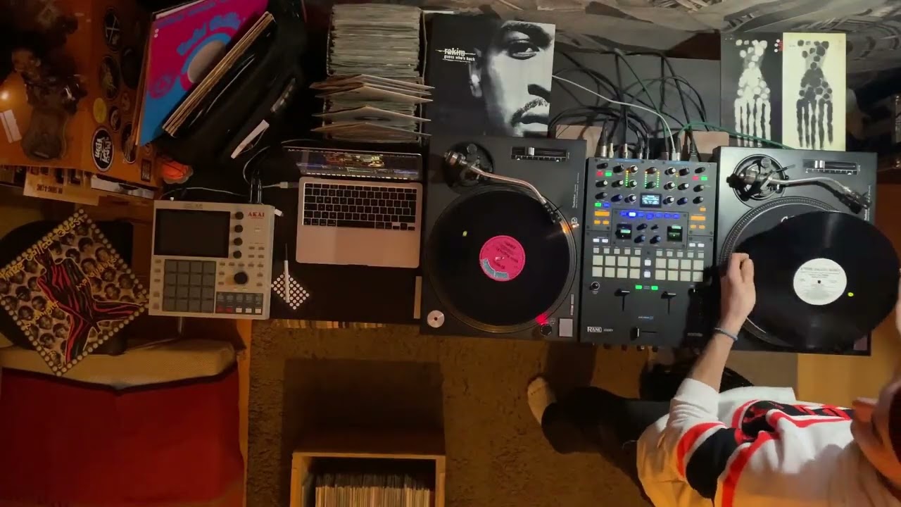 DJ Sweaty Fingerz - 80s 90s Hip Hop / NYC / Vinyl Mix