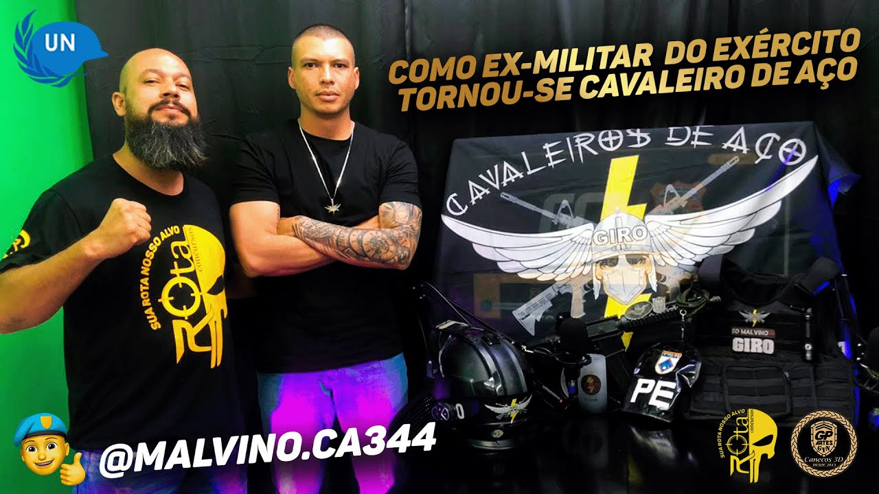 Ex Militar do Exército: Tornou-se CAVALEIRO DE AÇO - PMGO - Parte 02 - Podcast do Peacekeeper #EP04°