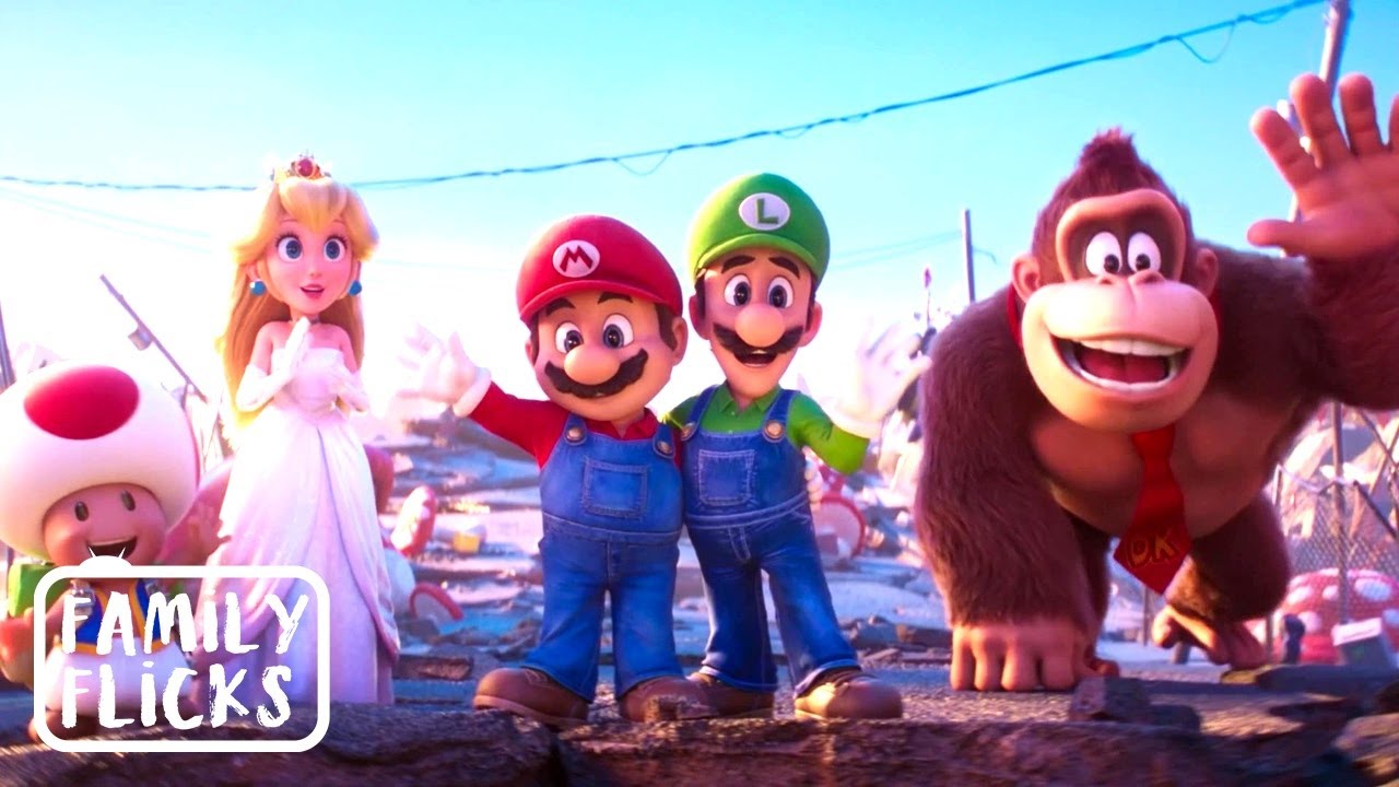 Most Epic Moments | Super Mario Bros. Movie | Family Flicks
