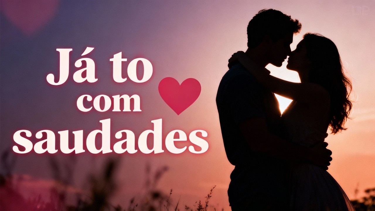 Um minuto sem você, parece uma eternidade | Saudade Antecipada - Música Romântica