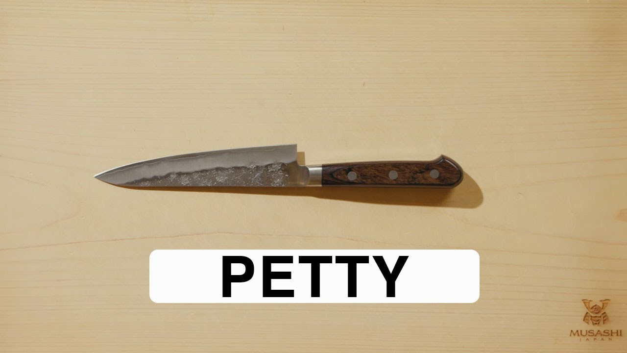 Petty Knife &mdash; японский кухонный нож. Введение | MUSASHI JAPAN