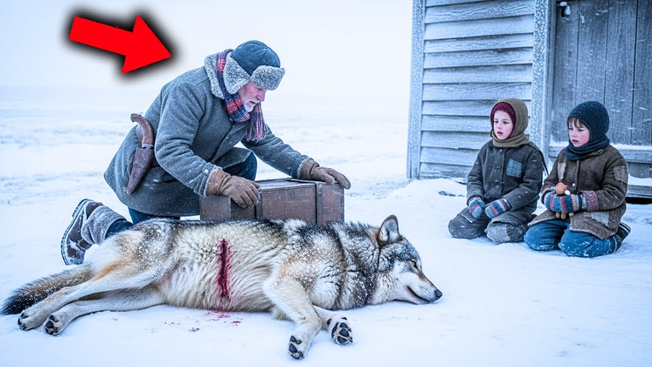 Un Vecchio Salv&ograve; Un Lupo Morente Nella Nevicata&hellip; Non Sapendo Che Gli Avrebbe Cambiato La Vita