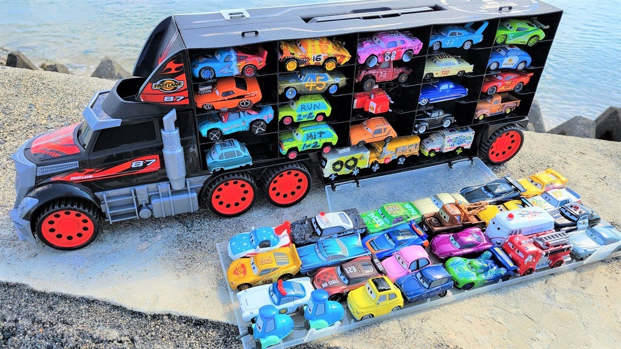 A Wide Variety of Minicar & Big Black Trucks | Place on both sides