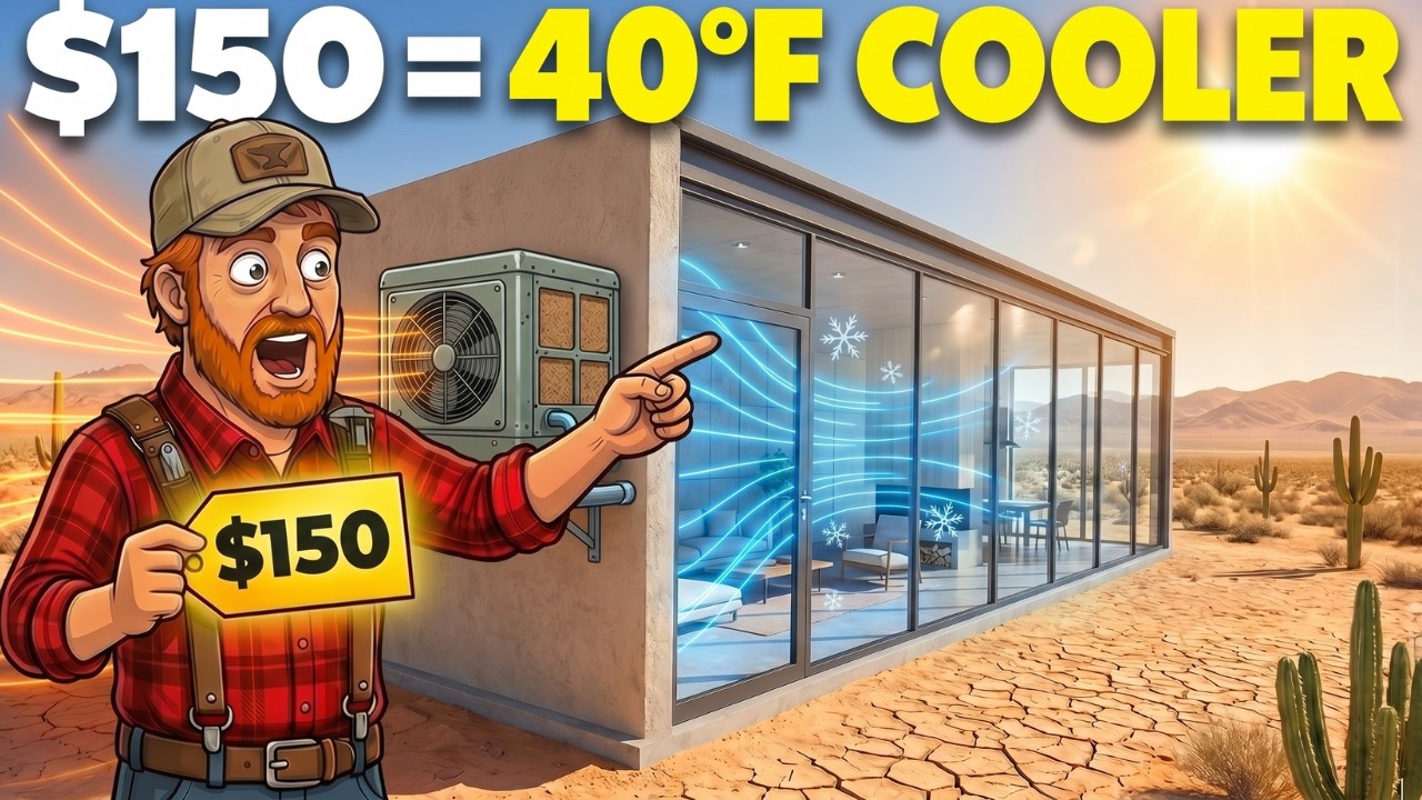 This $150 Box Cools Like a $5,000 AC at 1/10 the Energy. Why Did America Stop Using It?