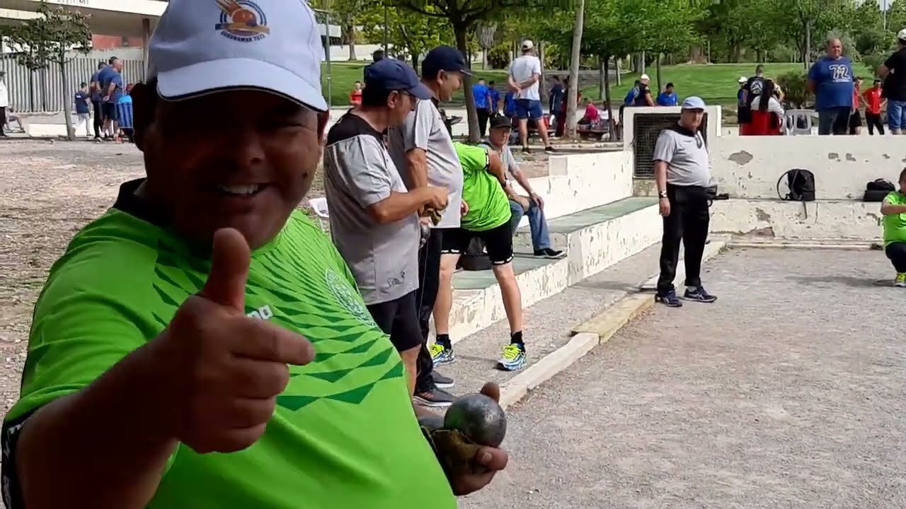 PIROLO & EMILIO GABARDA EN EL VII OPEN INTERNACIONAL DE PETANCA VILLA PATERNA (VALENCIA)