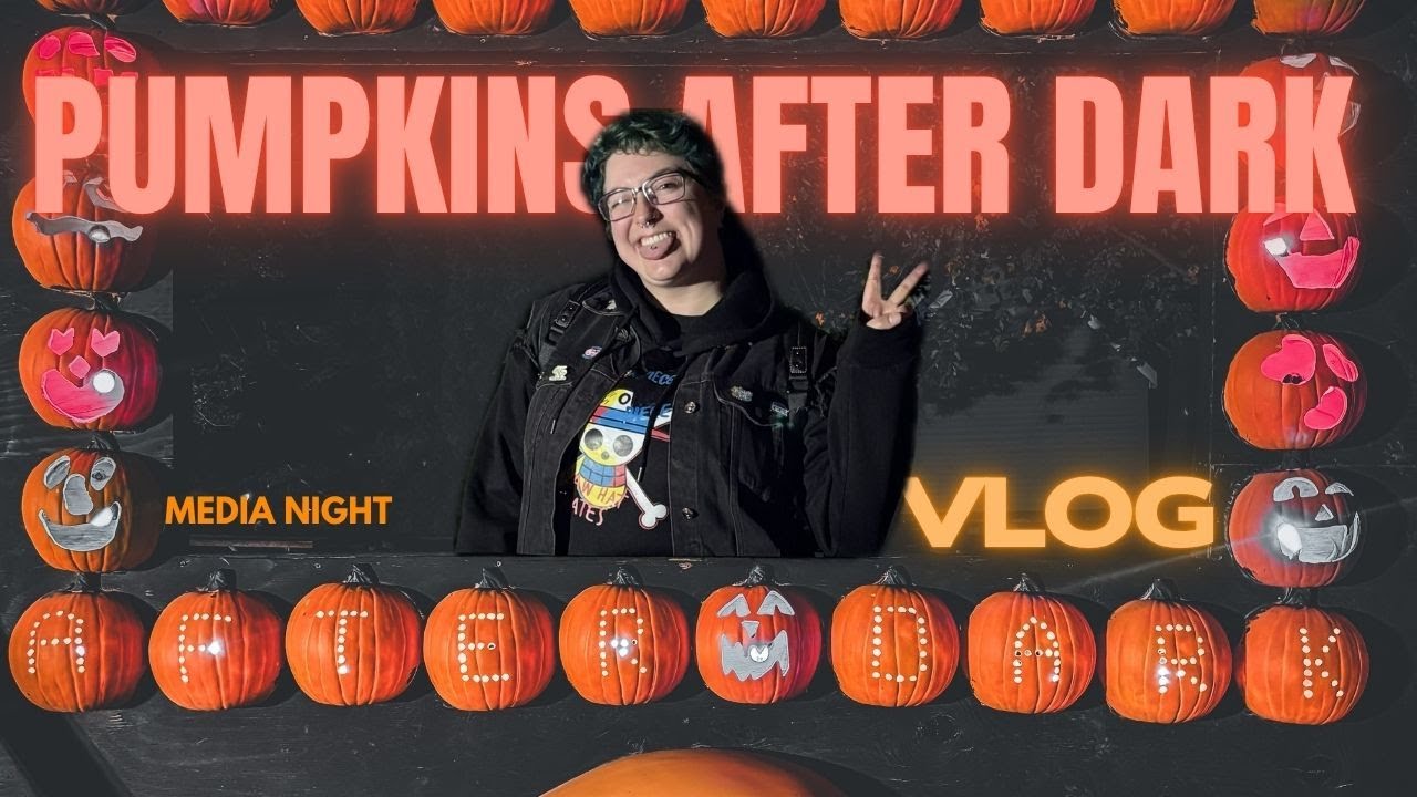 Storybook Gardens Transforms for Pumpkins After Dark 2025! | Media Night Vlog 🎃