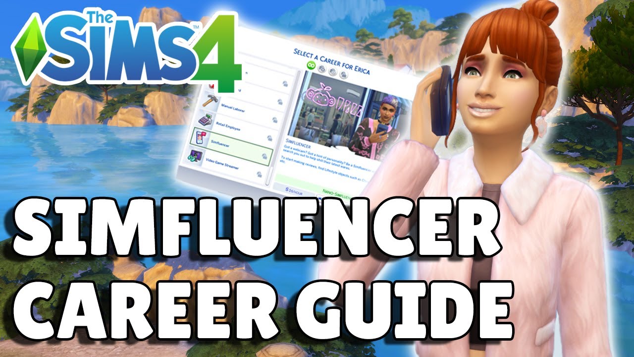 Полное руководство по карьере симфлюенсера | The Sims 4