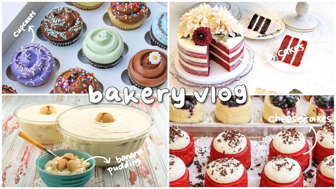 come work with me at a bakery 🍰🧁