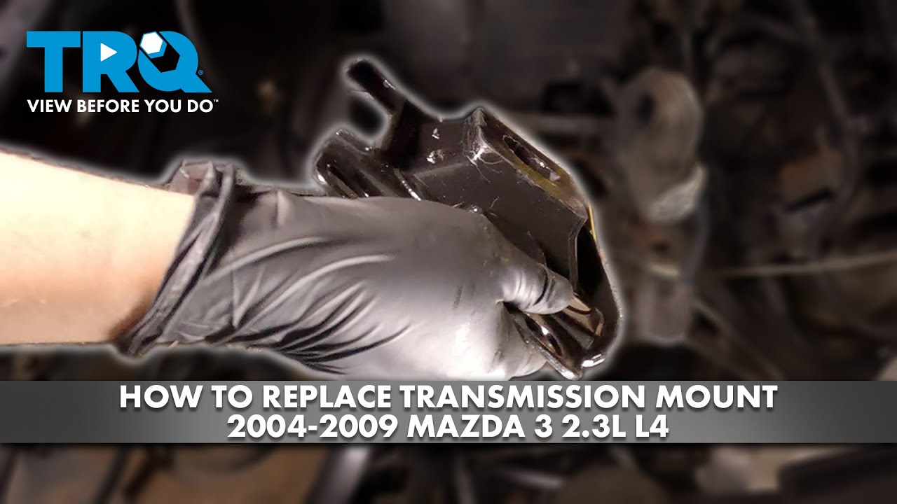 How to Replace Transmission Mount 2004-2009 Mazda 3 2.3L L4