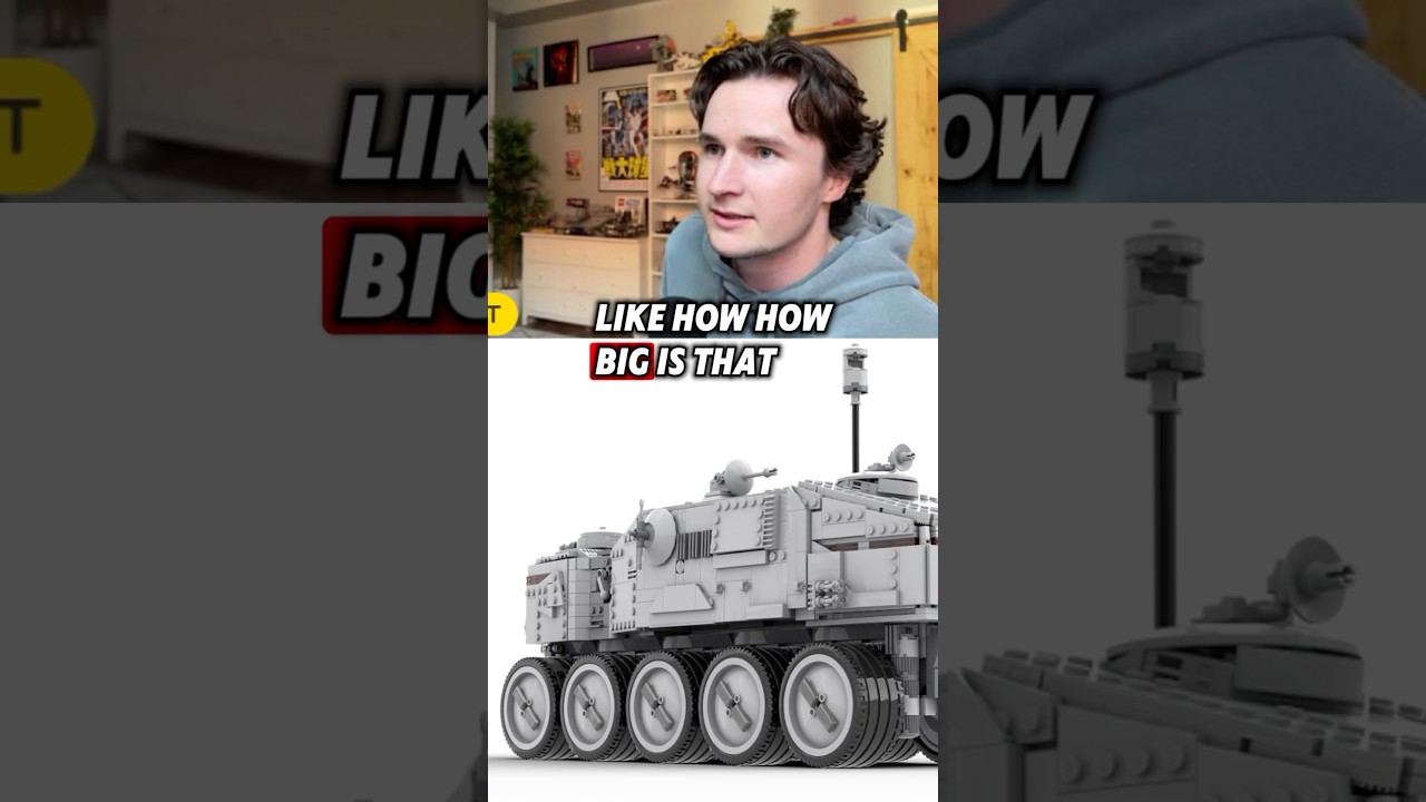 Хотели бы вы турботанк LEGO UCS? 