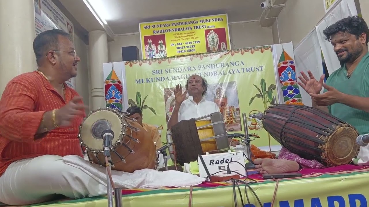 [Guru T.R. Govindarajan].  [M. balamuralikrishna]            [Sundar Kumar mridangam]♥️🥰🔥🙏