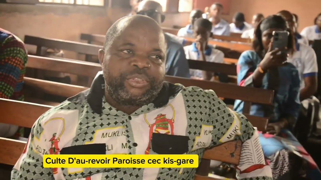 Culte D'au revoir Pasteur Thomas bakutakana 