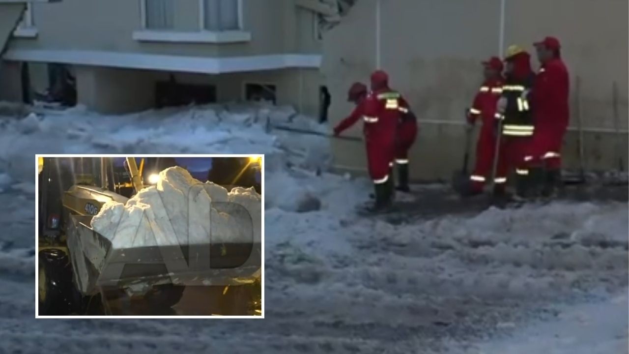 Lluvia y granizo sorprendieron a La Paz