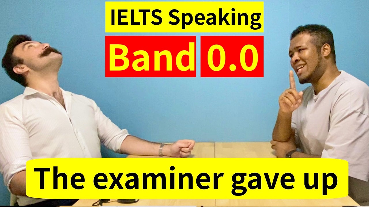 IELTS Speaking Band 0.0 | Can't Communicate Man 2