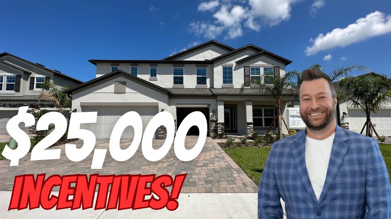 Inside a Wimauma Florida New Construction Home For Sale with Huge Incentives!