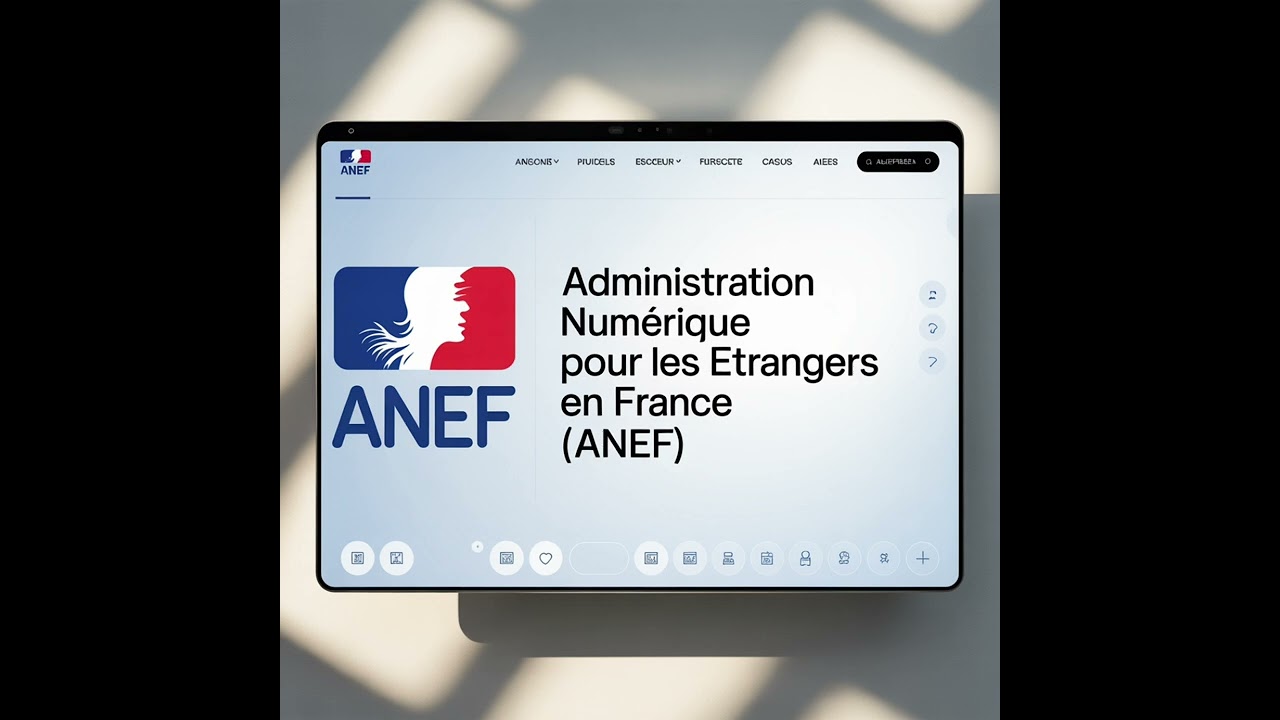 c'est qoui Administration numérique pour les étrangers en France (ANEF)