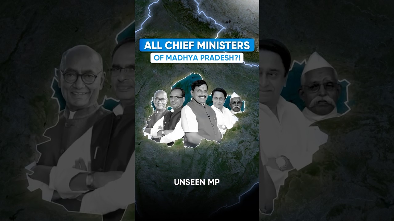 List of all Chief Ministers of Madhya Pradesh 🇮🇳 | MPPSC CMs of MP