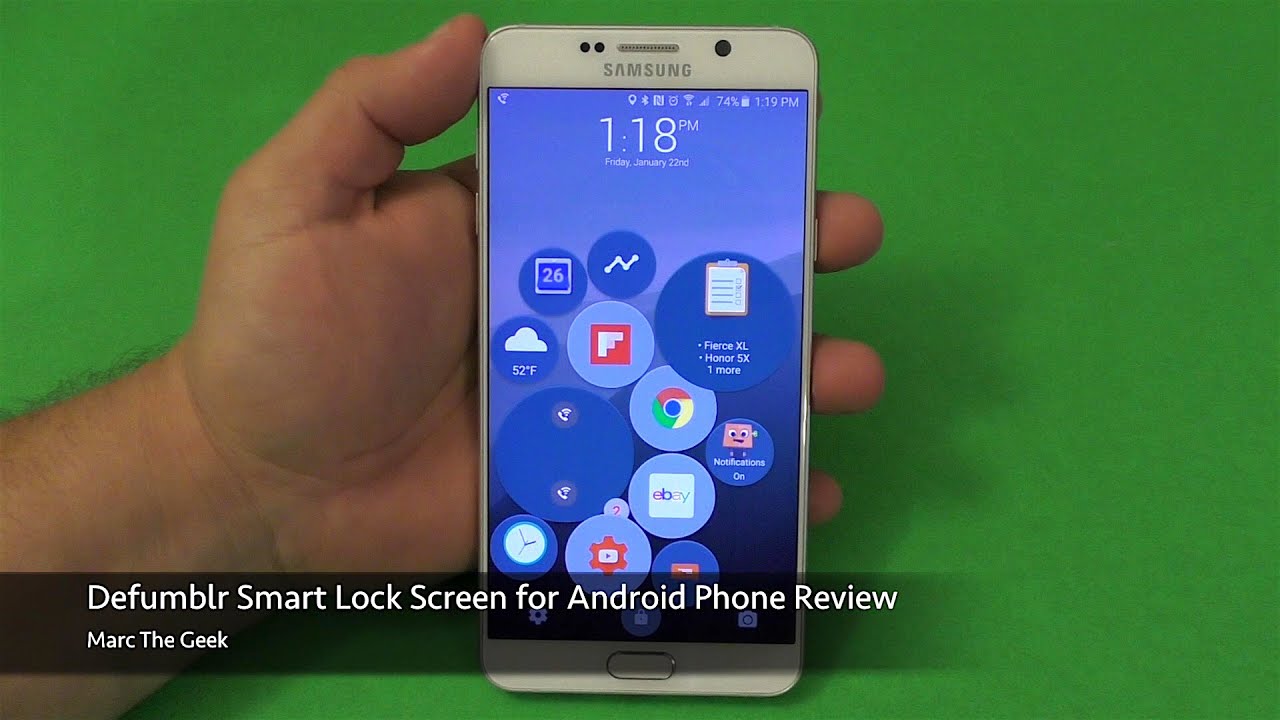 Defumblr Smart Lock Screen for Android Phones Review