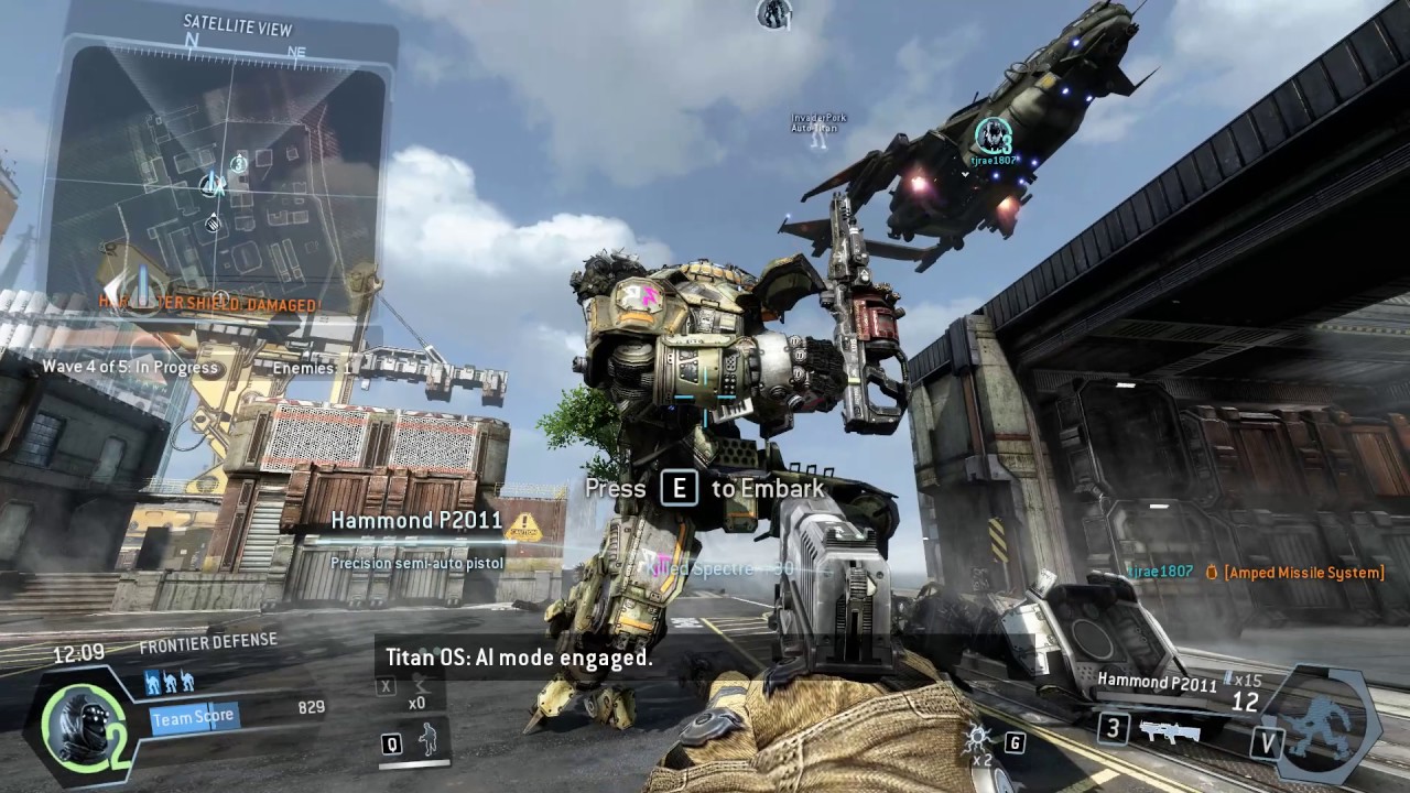TitanFall: Frontier Defense Gameplay - Looking back at Angel City