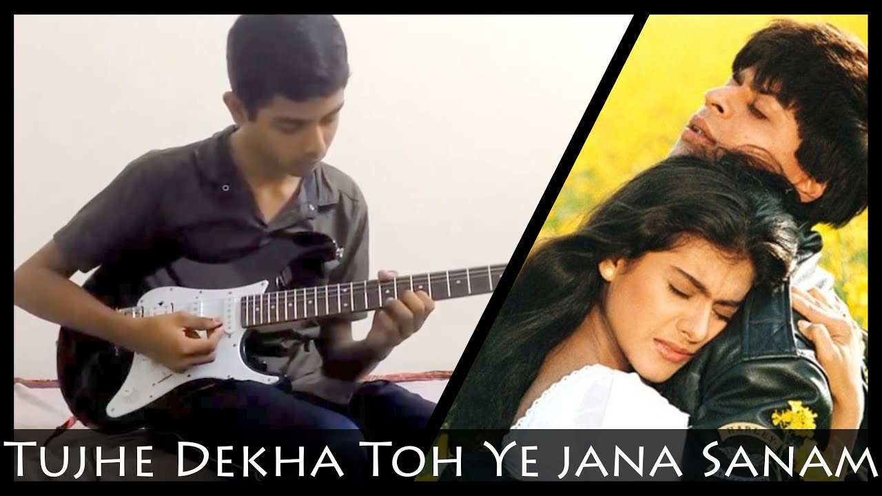 Tujhe Dekha To Ye Jana Sanam - Dilwale Dulhania Le Jayenge DDLJ - Electric Guitar Cover by Sudarshan
