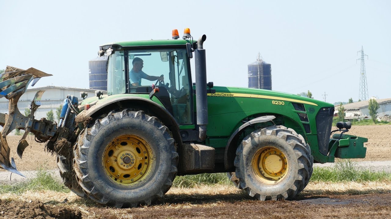 John Deere 8230 | Rabe Albatros | aratura 2017