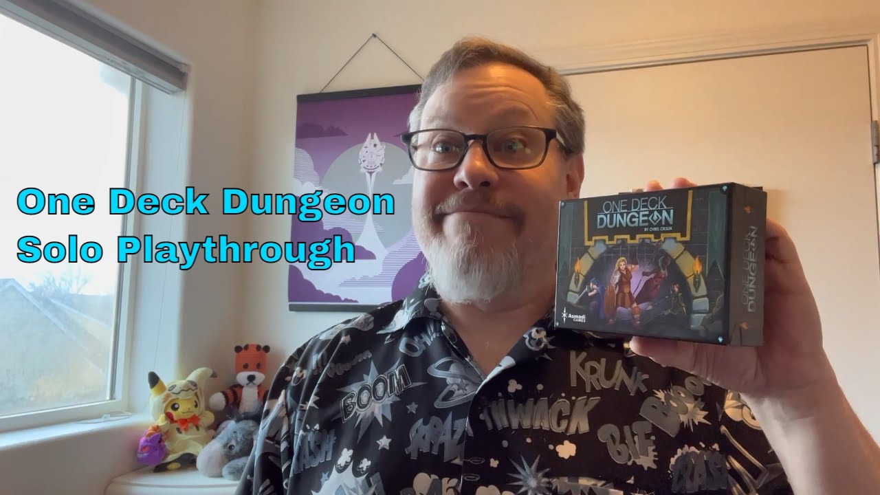 One Deck Dungeon Solo Playthrough: Will I Defeat the Dragon?