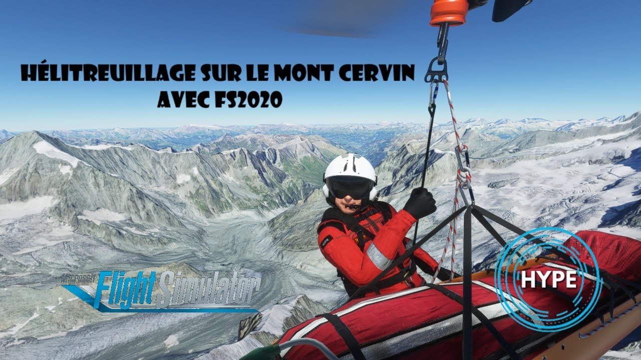 Hélitreuillage sur le Cervin avec fs 2020