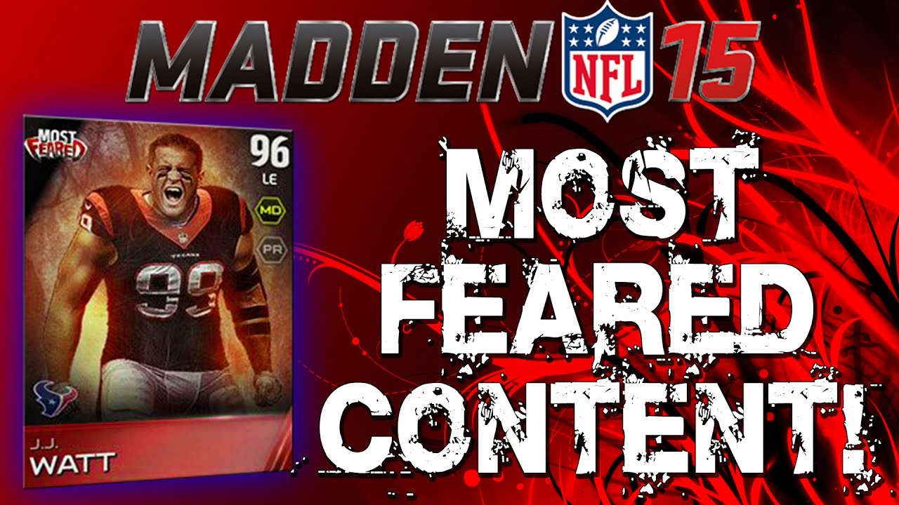 Madden 15 Ultimate Team - MOST FEARED CONTENT! Spooky Pack Opening + MUT 15 Halloween Promo!