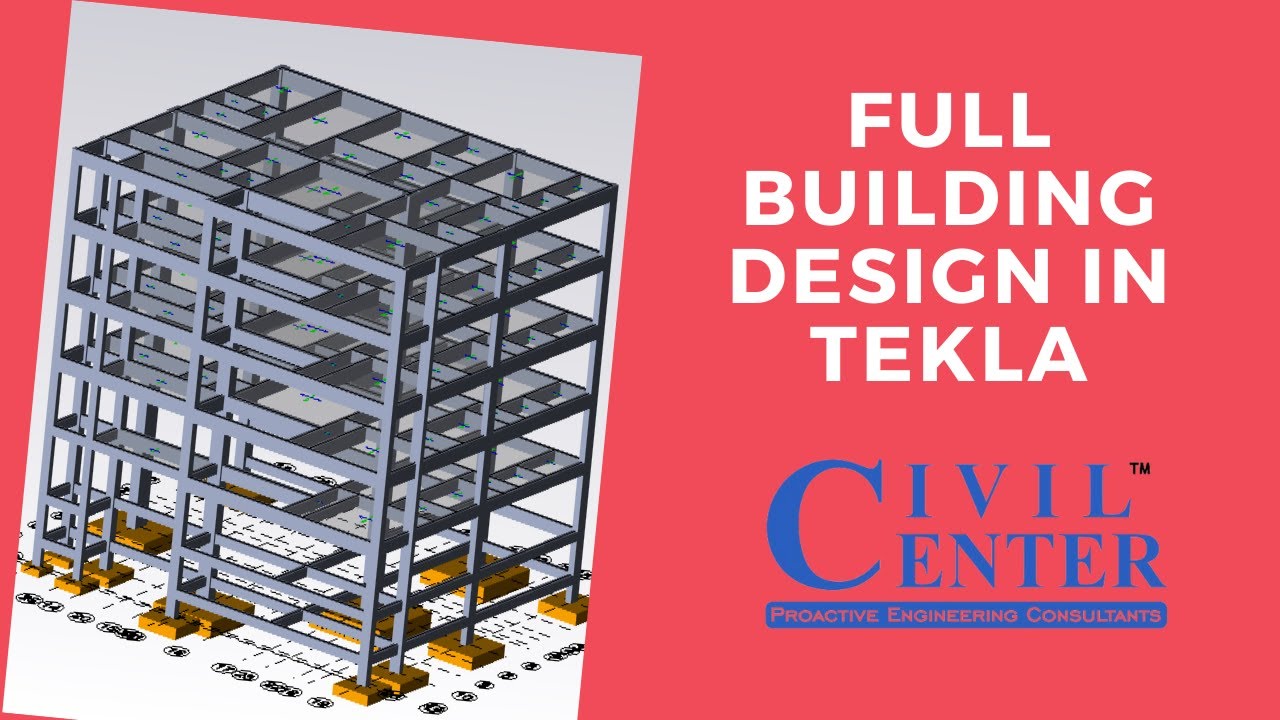 Tekla | Tekla Structural Designer | RCC Building Design | Complete Building Design, Part-2