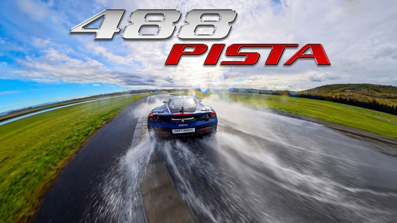 488 Pista drifting like a M3