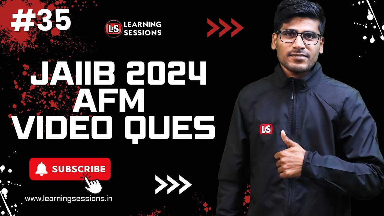 Standard Costing | JAIIB AFM 2024 | Module D #35