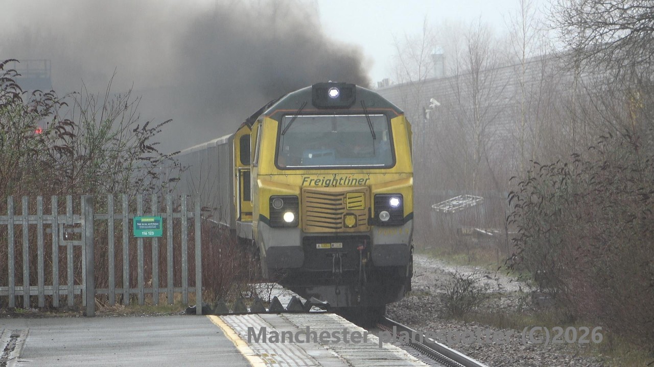 XCML Train Spotting At Water Orton  On The 27/02/2026