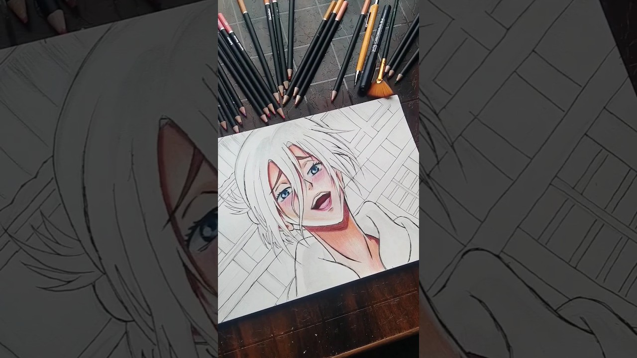 Annie drawing #art #drawing #annie #anime #attackontitan #viral #shorts