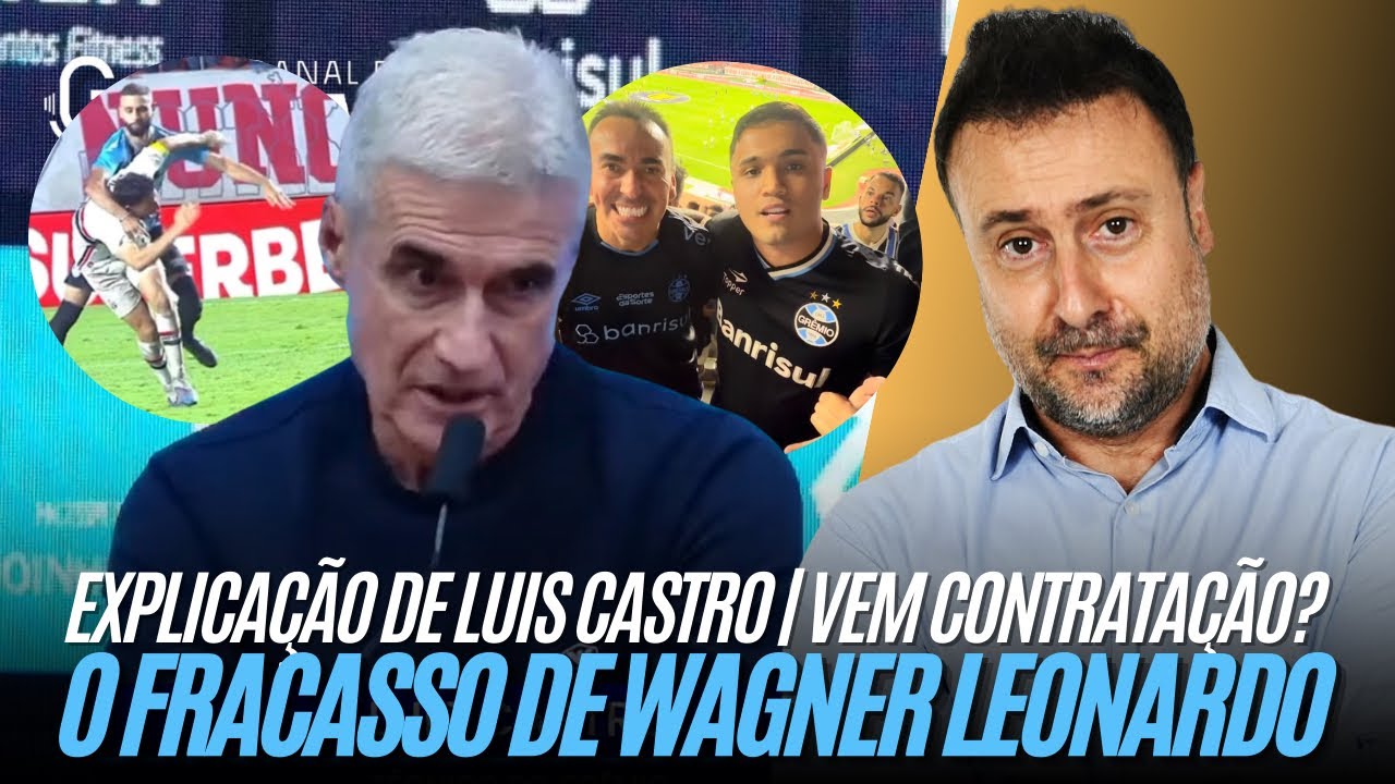 A explicação de Luís Castro | O fracasso de W. Leonardo e o áudio do VAR | Vem contratação?