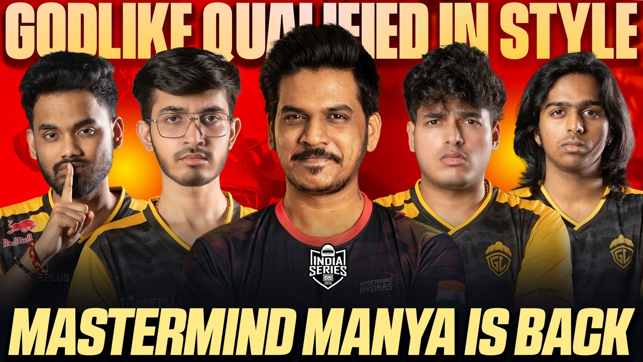 How Mastermind MANYA Led GodLike to BGIS 2026 Hyderabad LAN Semi Finals