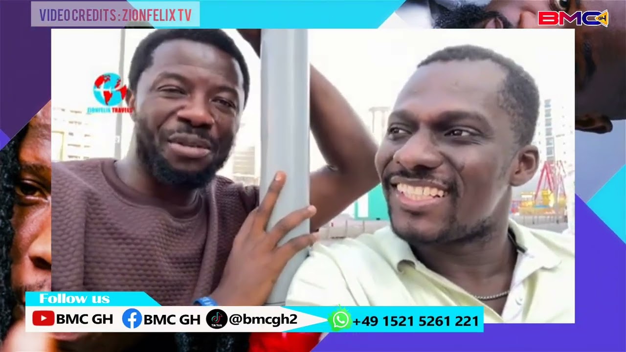 Aww let's pray 🙏 for Zionfelix and Kwaku Manu as they have stuck in Dubai 