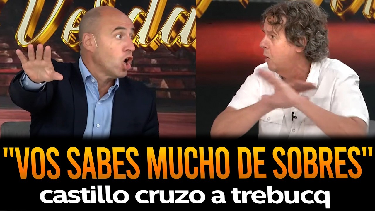 CASTILLO cruzo en vivo a TREBUCQ y lo dejo sin palabras