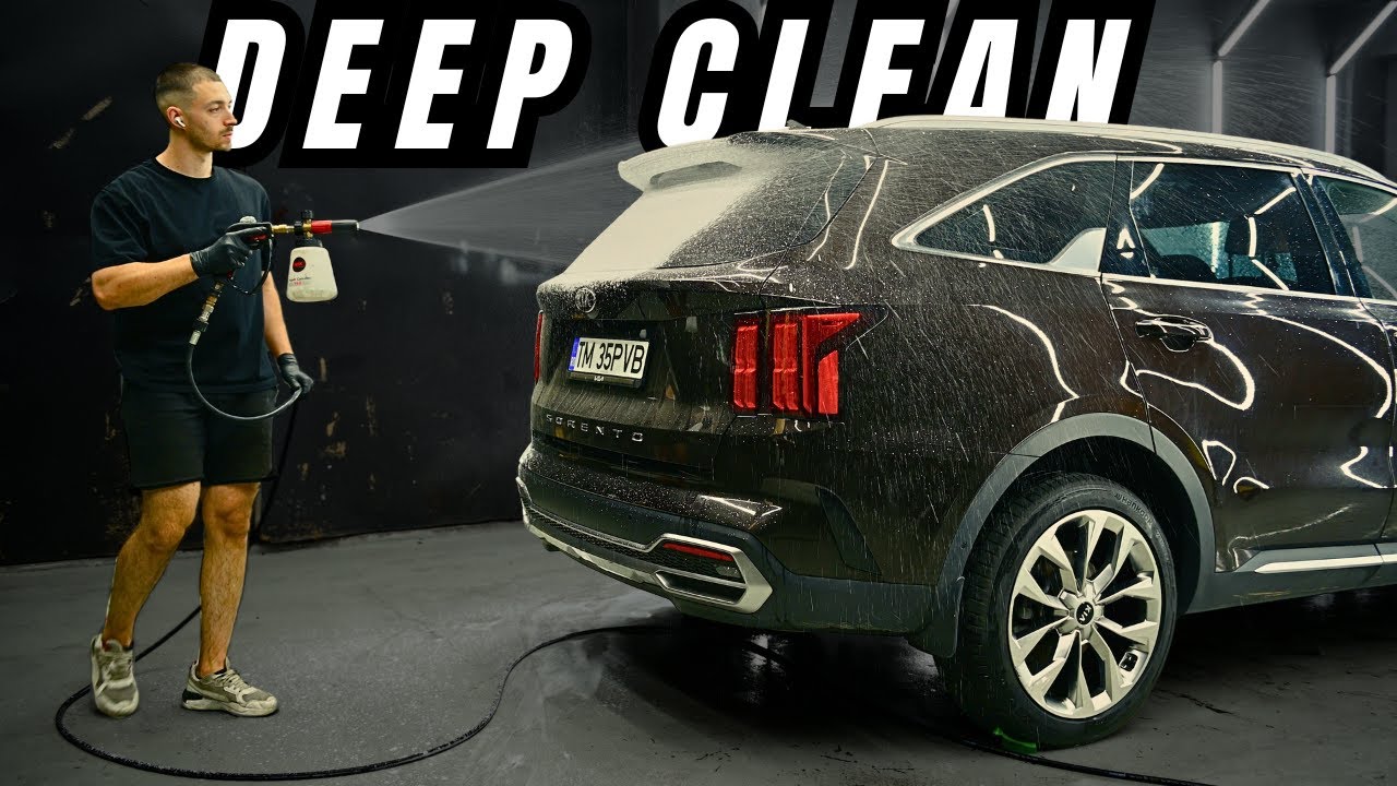 Deep Cleaning a Kia Sorento - ASMR Car Detailing
