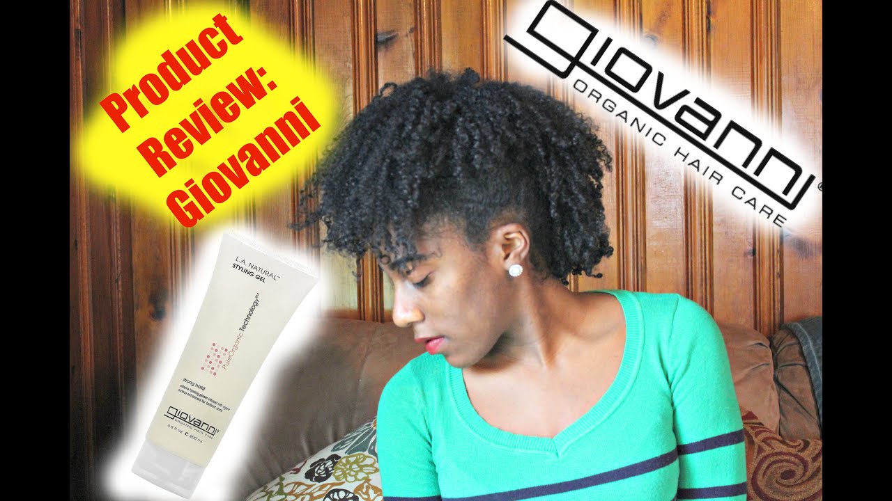Product Review: Giovanni LA Natural Styling Gel