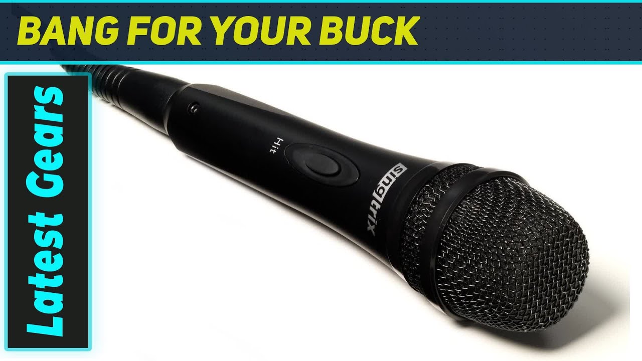 Singtrix SGTXMIC1: The Ultimate Karaoke Microphone Upgrade