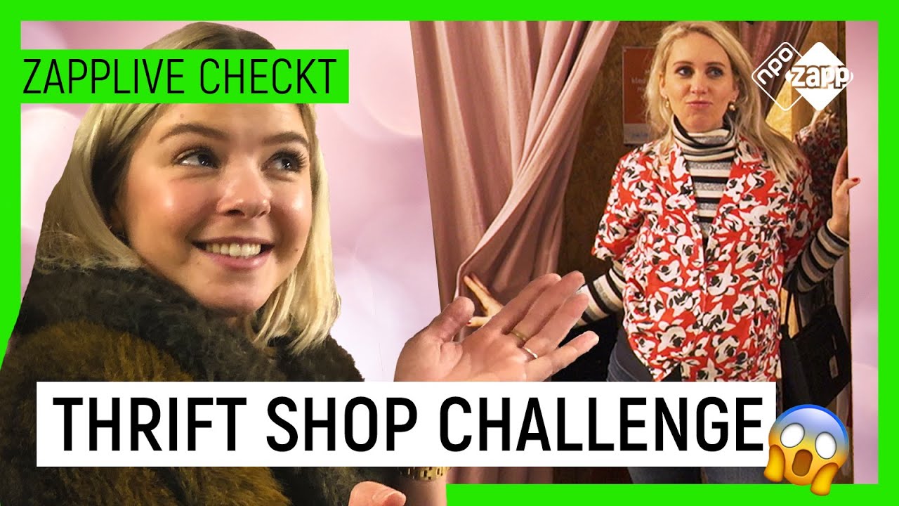 THRIFT SHOPPEN MET D IS FOR DAZZLE | Zapplive Checkt | NPO Zapp