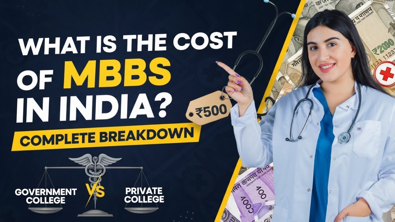 What is the Cost of MBBS in India (2025) ?  | Complete Breakdown