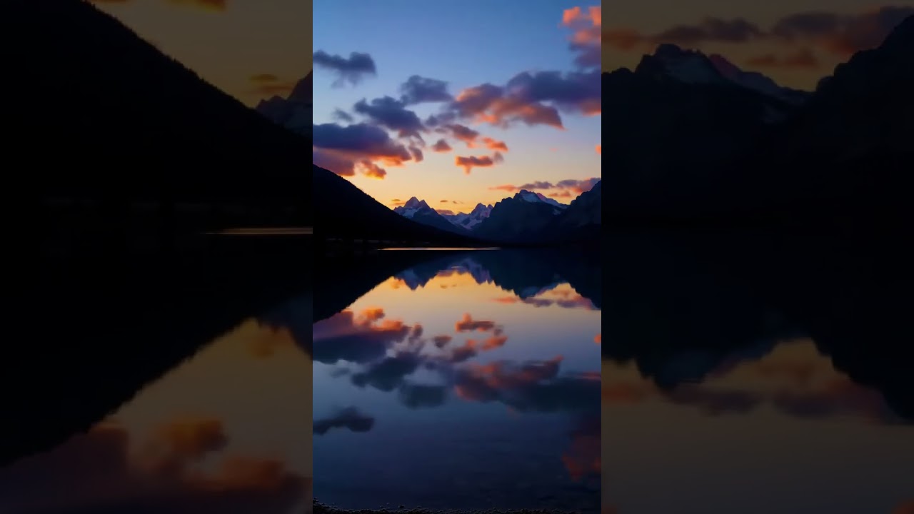 Lac Alpin: Symphonie du Cr&eacute;puscule