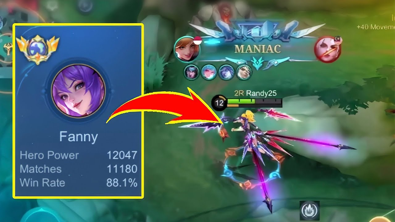 I'M BACK!! Full SQUAD Ex INDONESIA NO 1 FANNY Gameplay! | Mobile Legends