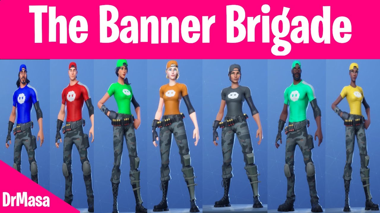 Fortnite | Evolution The Banner Brigade