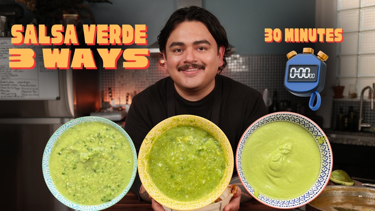 Salsa Verde 3-Ways (Live Replay)