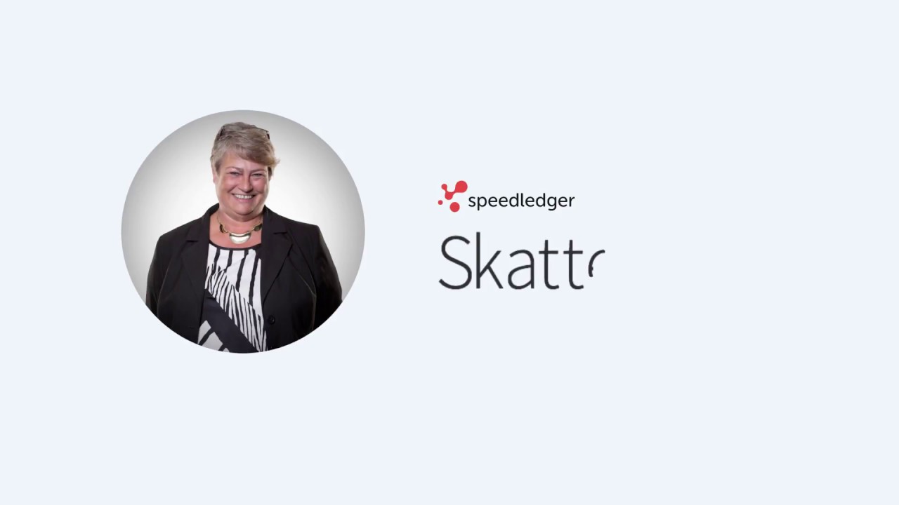 Speedledger webbkurs skattekonto